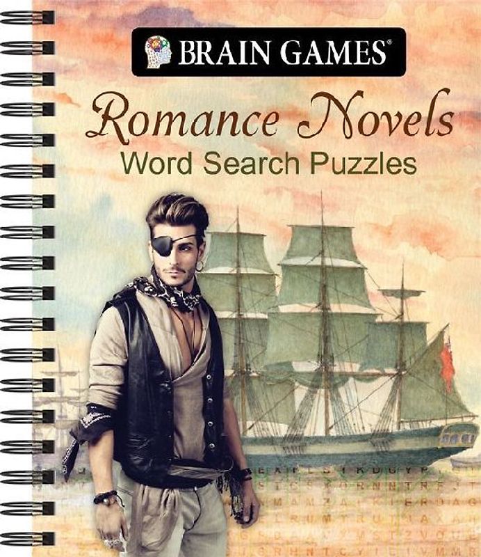 Brain Games - Romance Novels Word Search Puzzles