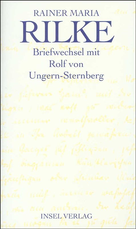 Briefwechsel mit Rolf von Ungern-Sternberg und weitere Dokumente zur Übertragung der »Stances« von Jean Moréas