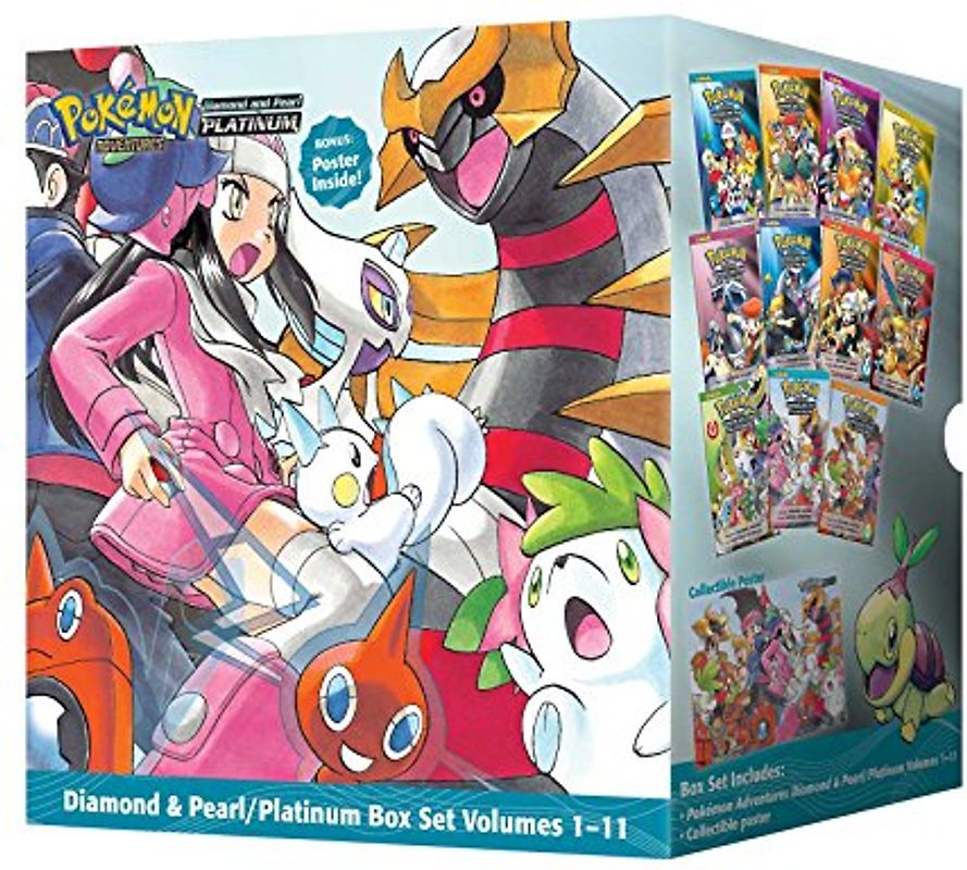 Pokemon Adventures Diamond & Pearl Platinum Box Set, Volumes 1-11 [With Poster] (Pokémon Adventures Diamond and Pearl Platinum) - Kusaka, Hidenori
