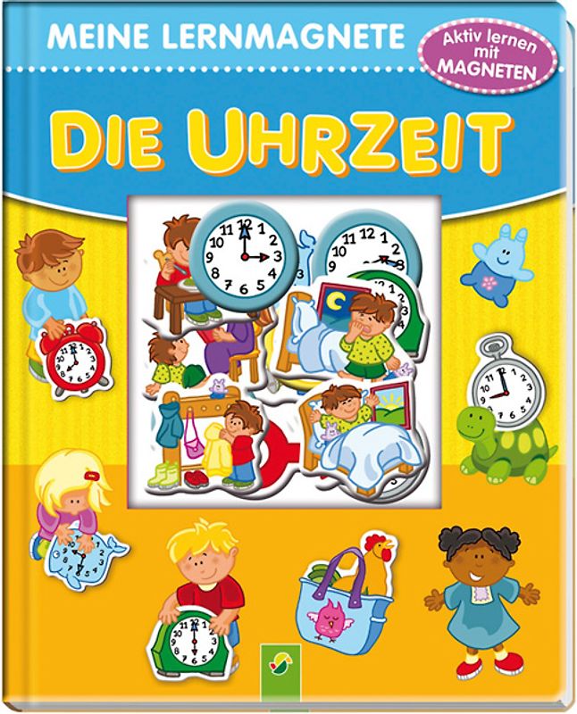Meine Lernmagnete - Die Uhrzeit