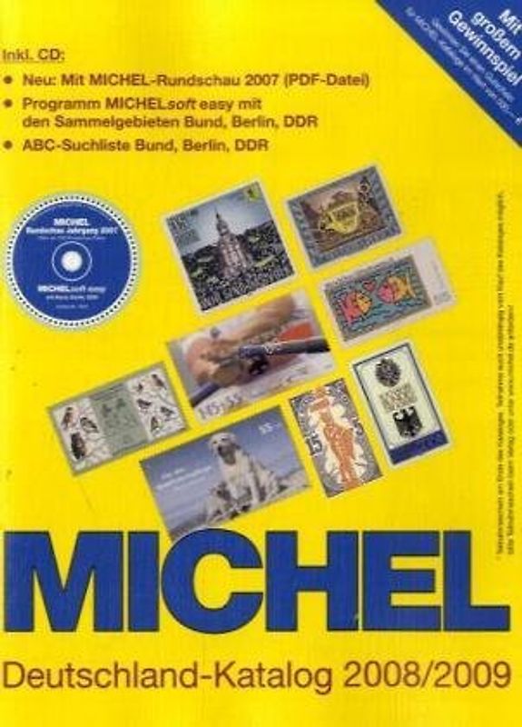 MICHEL-Deutschland-Katalog 2008/2009 mit CD