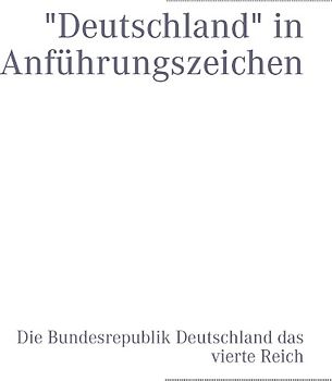 "Deutschland" in Anführungszeichen