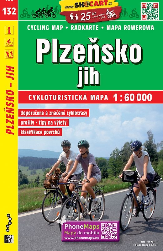 Plzeňsko jih / Pilsen - Süd (Radkarte 1:60.000)