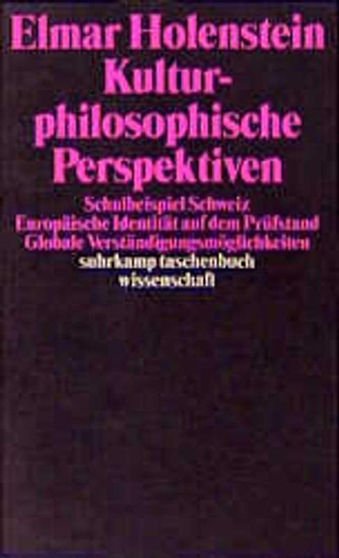 Kulturphilosophische Perspektiven