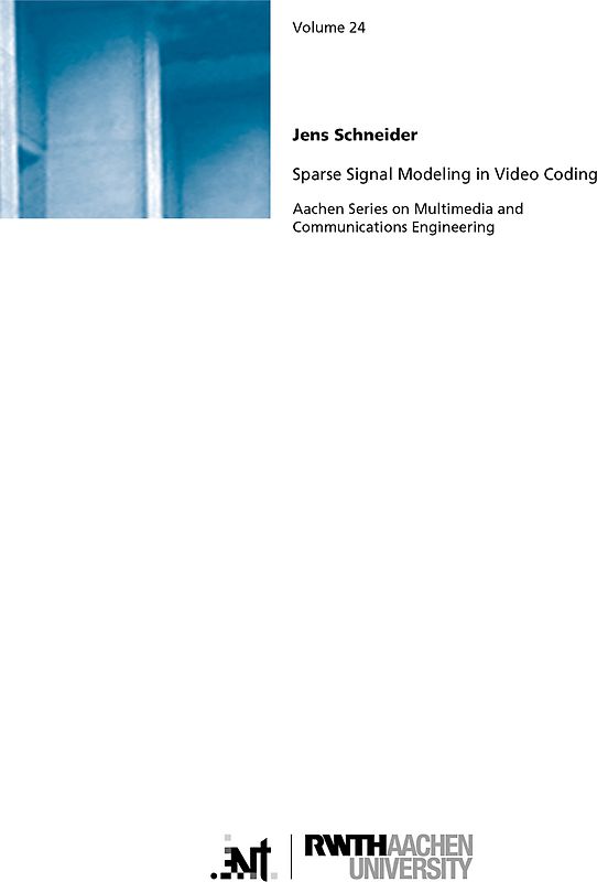 Sparse Signal Modeling in Video Coding