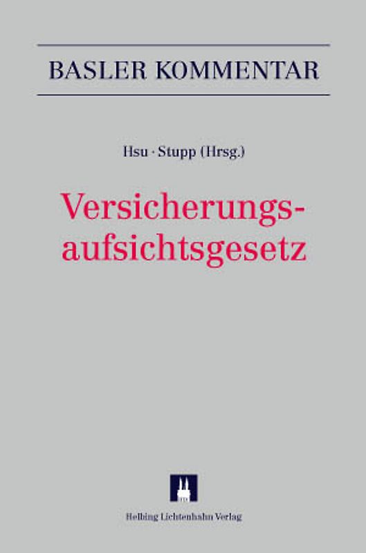 Versicherungsaufsichtsgesetz (VAG)