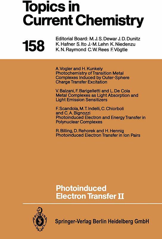 Photoinduced Electron Transfer II
