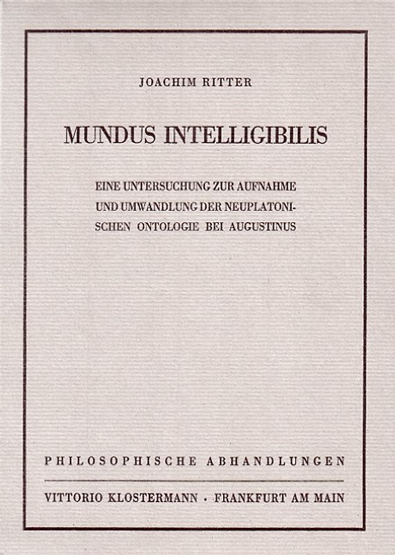 Mundus Intelligibilis