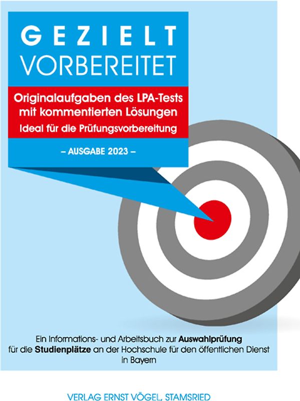 Gezielt vorbereitet - Originalaufgaben des LPA-Tests mit kommentierten Lösungen - Ideal für die Prüfungsvorbereitung