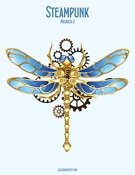 Steampunk Malbuch 2