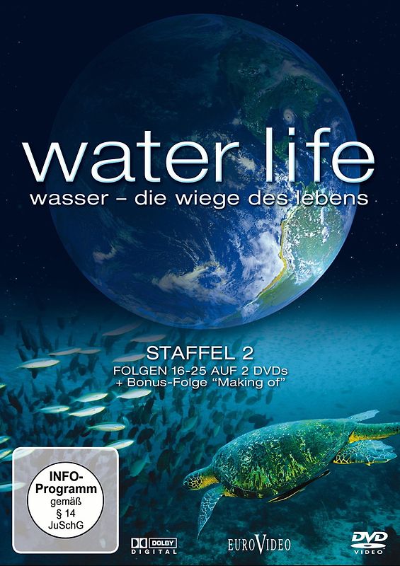 Water Life: Wasser - Die Wiege des Lebens, Staffel 2, Folgen 16-26 [2 DVDs] DVD