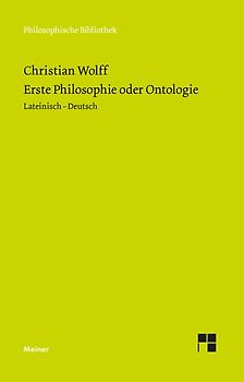 Erste Philosophie oder Ontologie