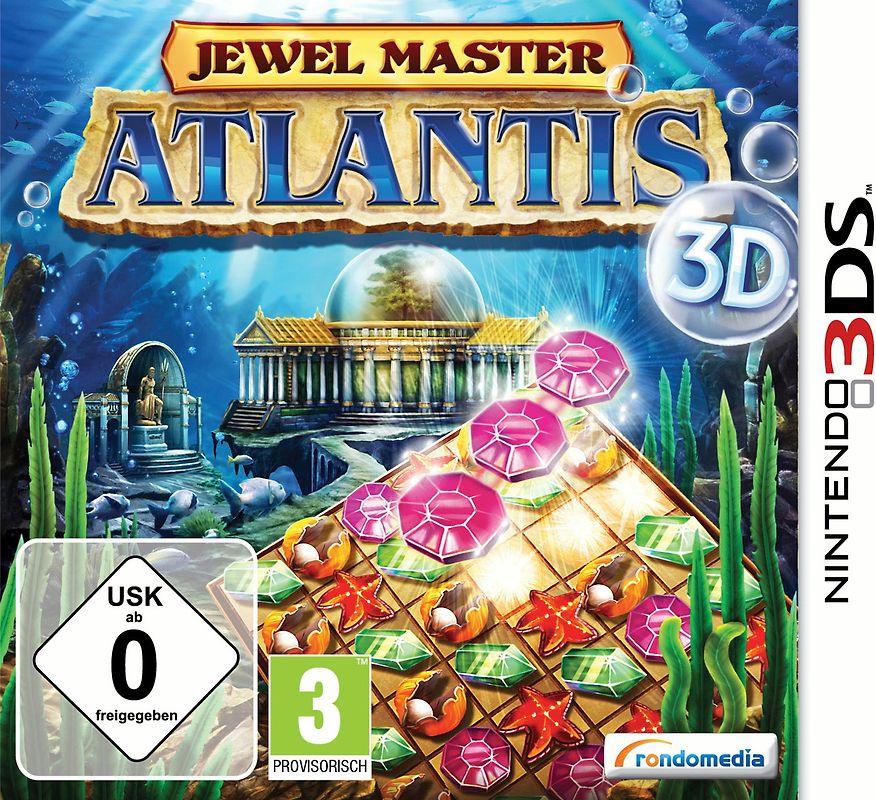 Jewel Master: Atlantis 3D Nintendo 3DS