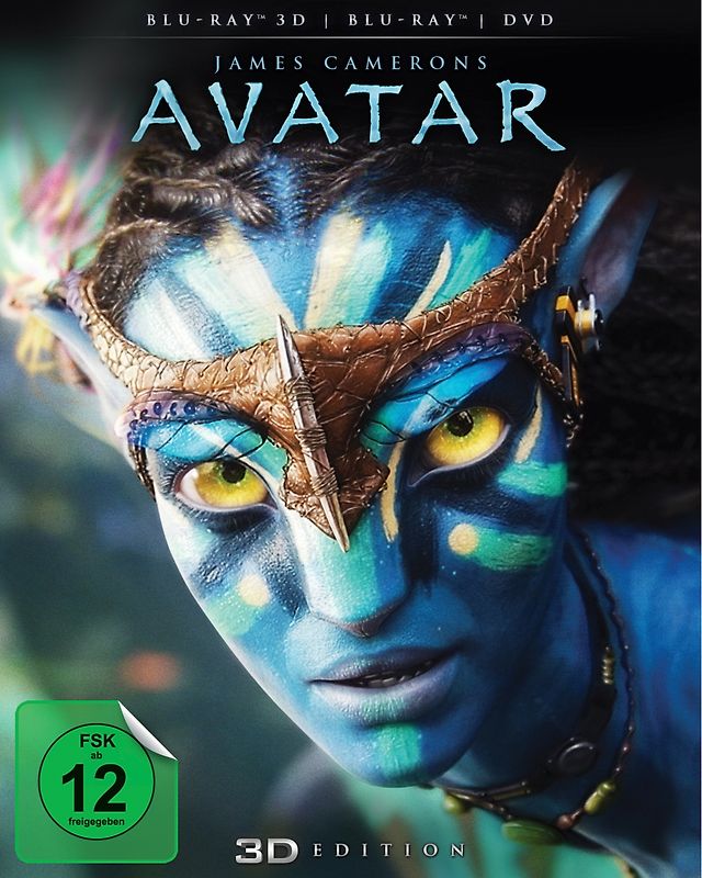 Avatar 3D [inkl. 2D Version inkl. DVD] 3D Blu-ray Disc