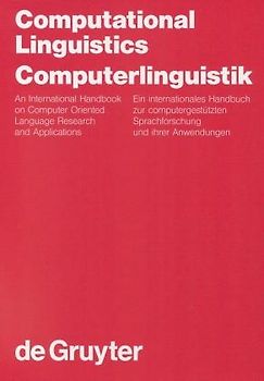 Computational Linguistics / Computerlinguistik