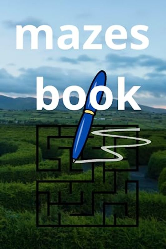 Maze book for children To develop the capabilities of the child