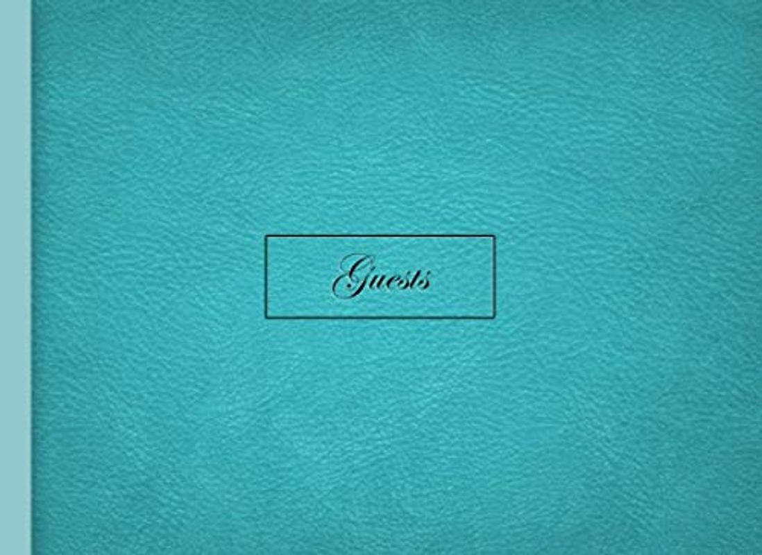 Guest Book: Ocean: A beautiful, simple guest book for wedding, birthday party, retirement or baby shower for a boy or girl. 100 blank pages. (Guest Book Ideas, Band 5)