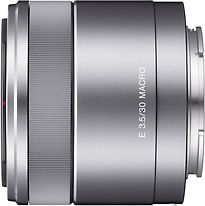 Image of Sony E 30 mm F3.5 Macro 49 mm filter (geschikt voor Sony E-mount) zilver (Refurbished)