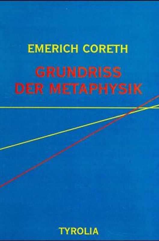 Grundriss der Metaphysik