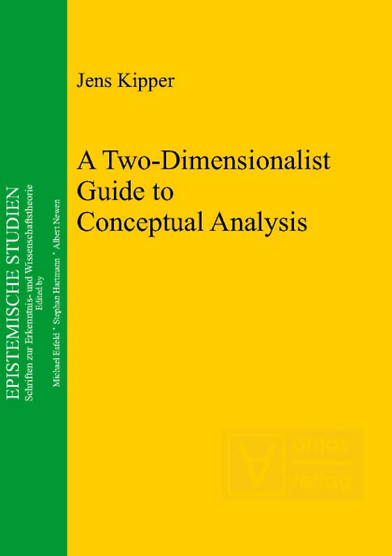 A Two-Dimensionalist Guide to Conceptual Analysis