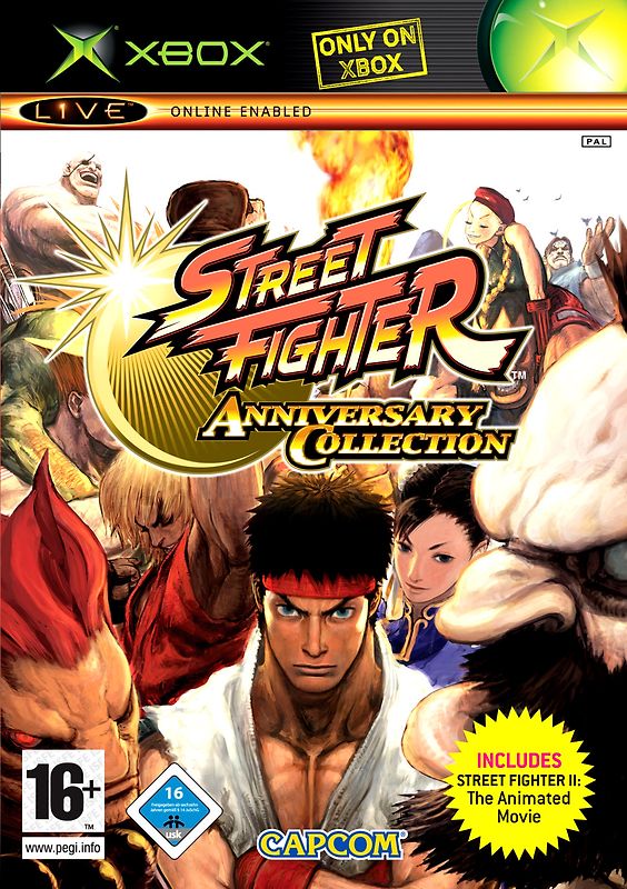 Street Fighter Anniversary Collection Xbox