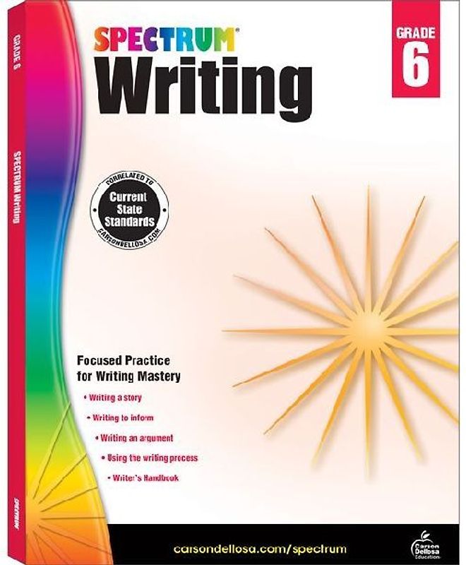 Spectrum Writing, Grade 6