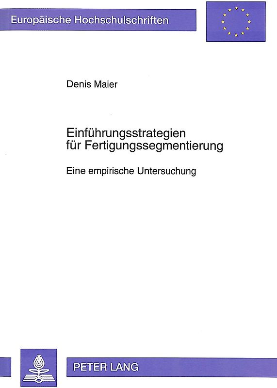 Einführungsstrategien für Fertigungssegmentierung