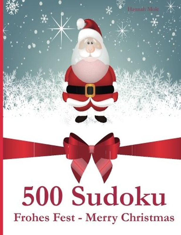 500 Sudoku Frohes Fest - Merry Christmas