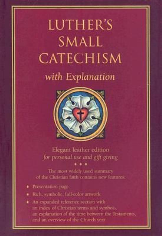 NIV Luther's Small Catechism with Explanation - 1991 Bonded Leather