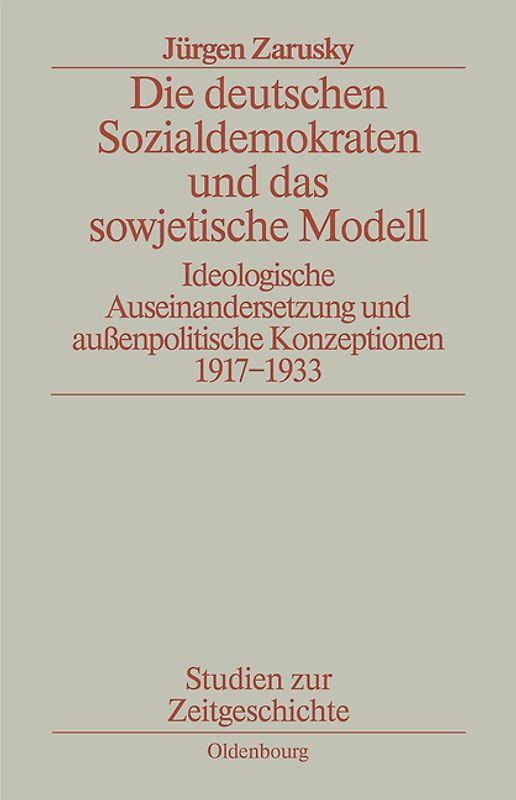 Die deutschen Sozialdemokraten und das sowjetische Modell