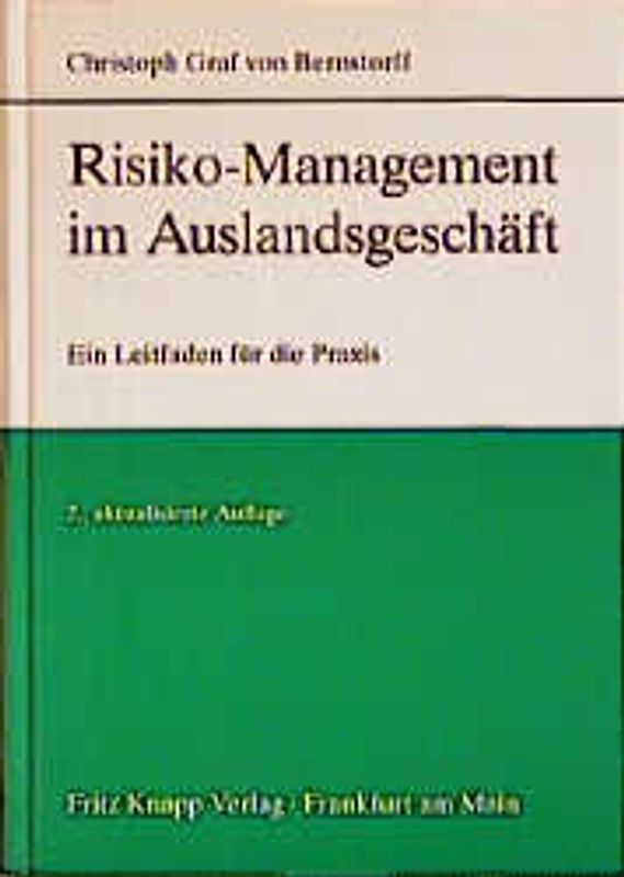 Risiko-Management im Auslandsgeschäft