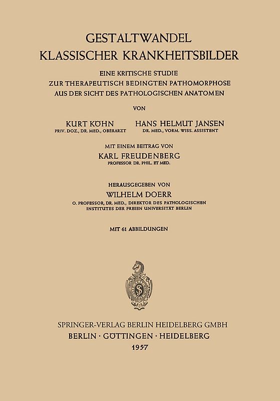 Gestaltwandel Klassischer Krankheitsbilder