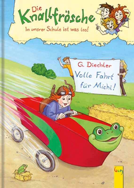Die Knallfrösche - in unserer Schule ist was los: Volle Fahrt für Michi!