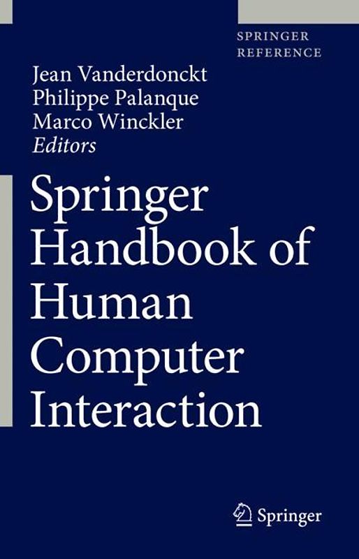 Handbook of Human Computer Interaction