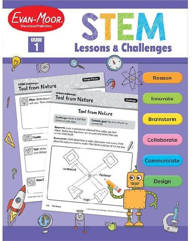 Stem Lessons and Challenges, Grade 1