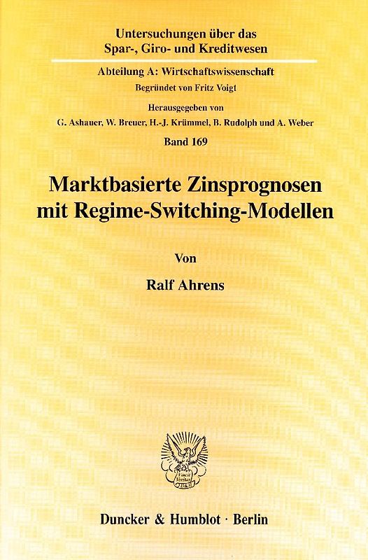 Marktbasierte Zinsprognosen mit Regime-Switching-Modellen.