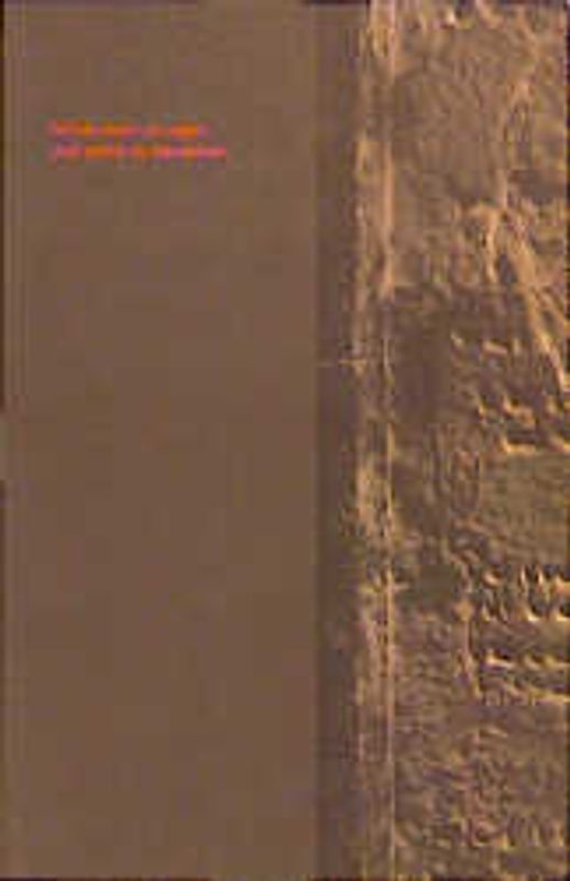 Nichts mehr zu sagen und nichts zu beweinen...