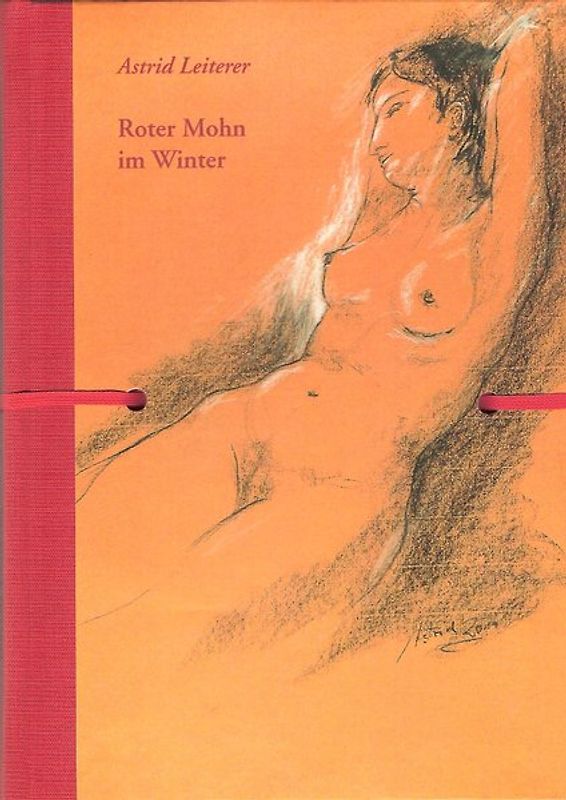 Roter Mohn im Winter