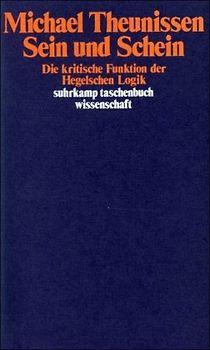 Sein und Schein - Michael Theunissen