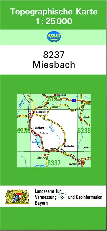 TK25 8237 Miesbach