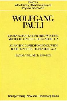 Wissenschaftlicher Briefwechsel mit Bohr, Einstein, Heisenberg u.a.