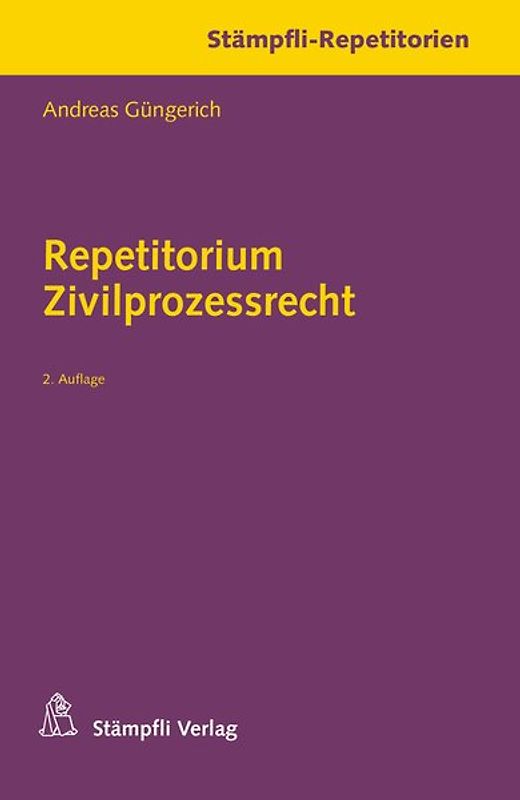 Repetitorium Zivilprozessrecht