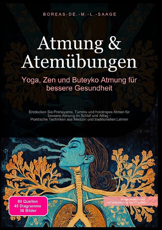 Atemtechnik (DE) / Atmung &amp; Atemübungen: Yoga, Zen und Buteyko Atmung für bessere Gesundheit