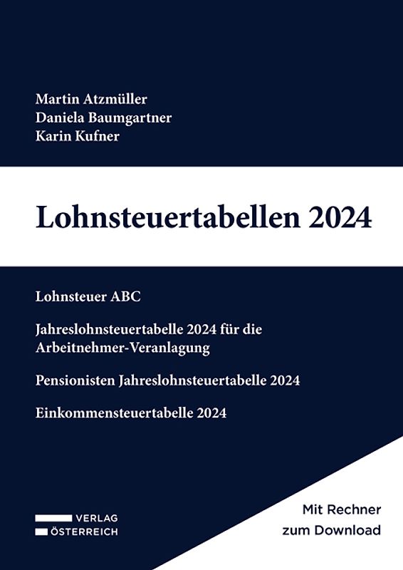 Lohnsteuertabellen 2024