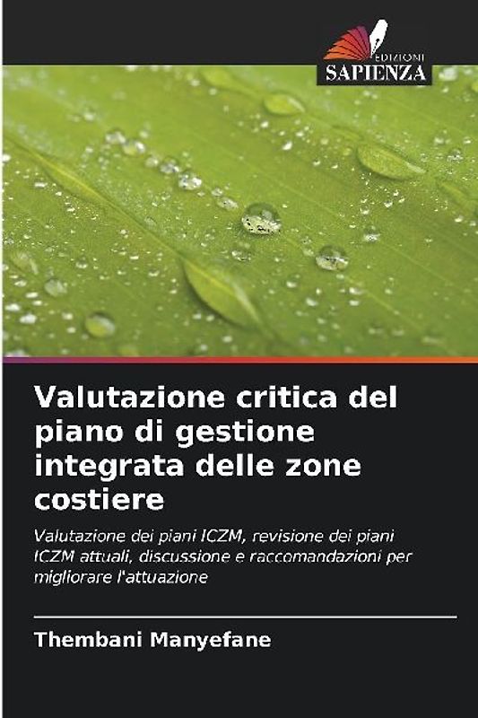 Valutazione critica del piano di gestione integrata delle zone costiere