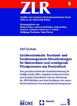 Liechtensteinische Treuhand- und Fondsmanagement-Dienstleistungen für Unternehmer und vermögende Privatpersonen aus Deutschland