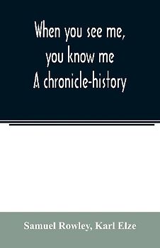 When you see me, you know me. A chronicle-history