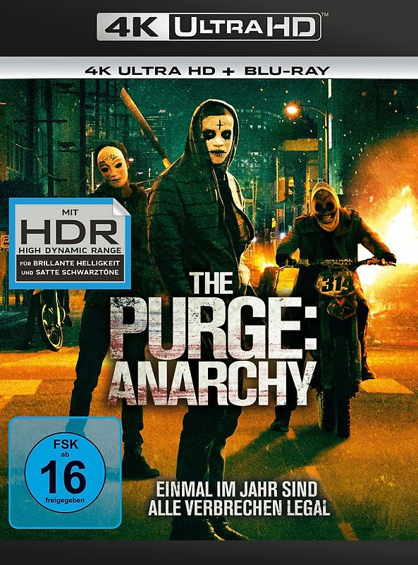The Purge: Anarchy [inkl. Blu-ray] 4K Ultra HD Blu-ray