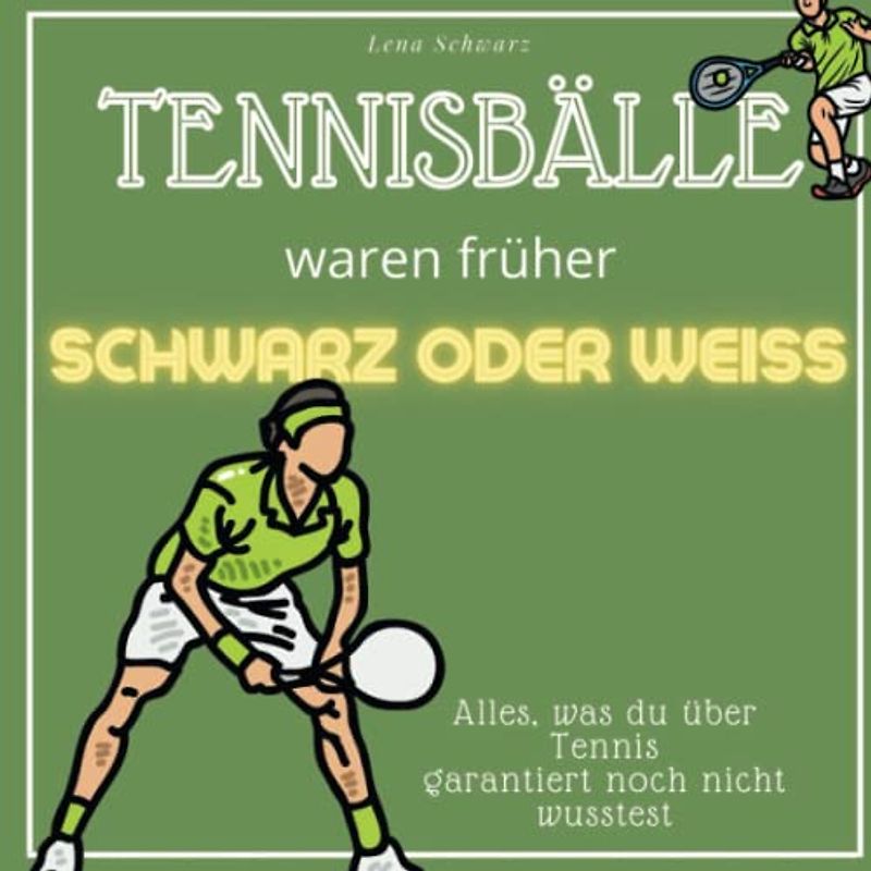 Tennisbälle waren früher schwarz oder weiss