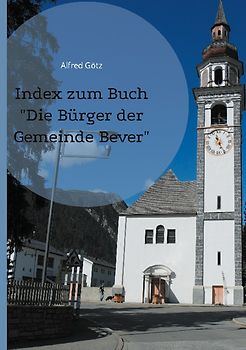 Index zum Buch "Die Bürger der Gemeinde Bever"